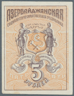 Russia / Russland: Transcaucasia Set With 9 Banknotes Including 1000 Rubles Azerbaijan Soviet Republ - Russie