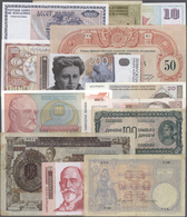 Yugoslavia / Jugoslavien: Album With 248 Banknotes Yugoslavia And Former Yugoslavian States, Compris - Yougoslavie