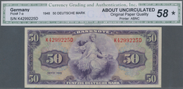 Deutschland - Bank Deutscher Länder + Bundesrepublik Deutschland: 50 Mark 1948 Ro. 242 In Erhaltung: - Altri & Non Classificati