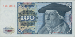Deutschland - Bank Deutscher Länder + Bundesrepublik Deutschland: 100 DM 1960 Serie "N/A", Ro.266a, - Altri & Non Classificati