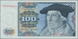 Deutschland - Bank Deutscher Länder + Bundesrepublik Deutschland: 100 DM 1970, Serie "NB/A", Ro.273a - Autres & Non Classés