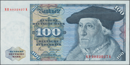 Deutschland - Bank Deutscher Länder + Bundesrepublik Deutschland: 100 DM 1980 Serie "NH/K" Ohne Copy - Autres & Non Classés