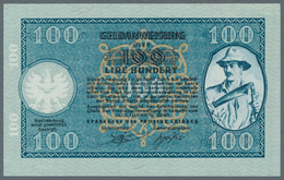Deutschland - Nebengebiete Deutsches Reich: Deutsche Besetzung 2. WK, Laibach 100 Lire Geldanweisung - Autres & Non Classés