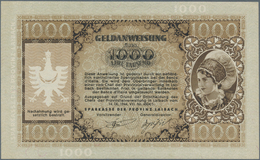 Deutschland - Nebengebiete Deutsches Reich: Deutsche Besetzung Laibach, 1000 Lire Geldanweisung 1944 - Autres & Non Classés