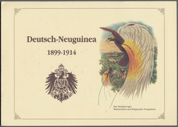 Deutschland - Kolonien: Deutsch-Neuguinea Faksimile Nachdruck Satz Mit 5, 10, 20, 50 Und 100 Mark 19 - Other & Unclassified