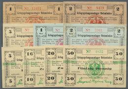 Deutschland - Konzentrations- Und Kriegsgefangenenlager: Holzminden, Niedersachsen, 1, 2, 5 Pf., 1, - Otros & Sin Clasificación