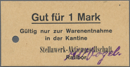 Deutschland - Konzentrations- Und Kriegsgefangenenlager: Ratibor, Oberschlesien, Stellawerk-Aktienge - Sonstige & Ohne Zuordnung