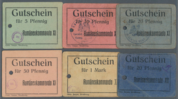 Deutschland - Konzentrations- Und Kriegsgefangenenlager: Strassburg, Elsass, Rumänenkommando XI, 5, - Andere & Zonder Classificatie