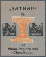 Deutschland - Briefmarkennotgeld: BERLIN, SATRAP Photo-Papiere Und Chemikalien, Briefmarken-Notgeld - Autres & Non Classés