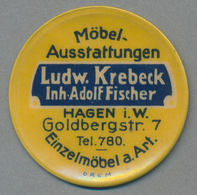 Deutschland - Briefmarkennotgeld: HAGEN, Ludw. Krebeck, Inh. Adolf Fischer, Möbel-Ausstattungen, 40 - Otros & Sin Clasificación