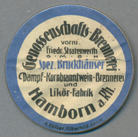 Deutschland - Briefmarkennotgeld: HAMBORN, Genossenschafts-Brennerei, Vorm. Friedr. Stratenwerth, 30 - Andere & Zonder Classificatie