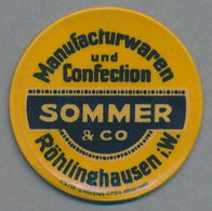 Deutschland - Briefmarkennotgeld: RÖHLINGHAUSEN / Westfalen, Sommer & Co., Manufacturwaren, 40 Pf. G - Altri & Non Classificati