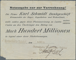 Deutschland - Notgeld - Bayern: Kirchenlamitz - Bahnhof, Steinindustrie Kirchenlamitz-Bahnhof Andrea - [11] Local Banknote Issues