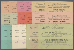 Deutschland - Notgeld - Bremen: Geestemünde, Joh. C. Tecklenborg A.G., 2.87 Mark, 17.66 Mark, 8.8.19 - [11] Emisiones Locales