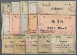 Deutschland - Notgeld - Elsass-Lothringen: Hüsseren-Wesserling, Oberelsass, Gros, Roman & Cie., 1/2 - Andere & Zonder Classificatie