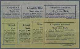 Deutschland - Notgeld - Hamburg: Eidelstedt, Kriegshilfe, 1 Mark, Graublau, 16.12.1914, 16.2.1915, 1 - [11] Emissions Locales