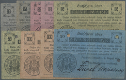 Deutschland - Notgeld - Mecklenburg-Vorpommern: Friedland, Stadtkassenverwaltung, 2, 3, 5, 10 Mark, - [11] Local Banknote Issues