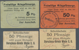 Deutschland - Notgeld - Sachsen-Anhalt: Quedlinburg, Ausschuss Der Freiwilligen Kriegsfürsorge, 5, 5 - [11] Local Banknote Issues
