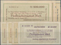 Deutschland - Notgeld - Württemberg: Schramberg, Hamburg- Amerikanische Uhrenfabrik, 50 Tsd. Mark, 1 - [11] Lokale Uitgaven