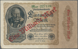 Deutschland - Deutsches Reich Bis 1945: Schachtel Mit Ca. 1000 Banknoten Kaiserreich Bis Weimarer Re - Otros & Sin Clasificación