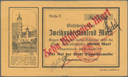 Deutschland - Notgeld: Hochinflation, 86 Deutsche Notgeldscheine überwiegend Aus 1923 Mit Einigen We - Andere & Zonder Classificatie