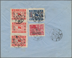 China - Volksrepublik - Provinzen: South West China, 1950, $300/$20, $500/$100, $5000/$50 (strip-3) - Sonstige & Ohne Zuordnung