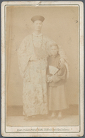 China: 1867: RARE EARLY CDV (carte De Visite) PHOTO Of "CHANG THE CHINESE GIANT" Made In 1867 For Th - Other & Unclassified