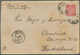 China: 1902. Large Parcel Front Addressed To Germany Bearing Chinese Imperial Post SG 110, 2c Red Ti - Sonstige & Ohne Zuordnung