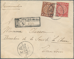 China: 1903. Registered Envelope Addressed To Tientsin Bearing Chinese Imperial Post SG 123, 2c Red - Sonstige & Ohne Zuordnung