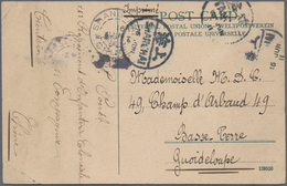 China: 1908, Coiling Dragon 2 C. Green (2) Tied Regular TPO Mark "Express Train -.5.16" To Reverse O - Sonstige & Ohne Zuordnung