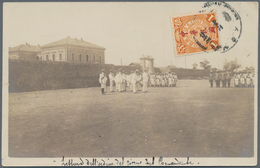 China: 1913. Photographic Picture Post Card Of 'The Italian Troops On Parade At Shanghaikwan' Dated - Sonstige & Ohne Zuordnung