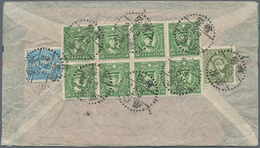 China: 1941, Dec. 8: Pacific War Opening Day Foreign Airmail Cover, Total $4.22 Tied "Anhwei Suhsien - Sonstige & Ohne Zuordnung