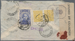 China: 1945. Registered Air Mail Envelope (opening Faults) Addressed To 'Camp Columbia, Netherlands - Sonstige & Ohne Zuordnung