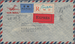 China: 1947. Registered Air Mail Express Envelope Addressed To Holland Bearing SG 797, $20 On 20c Li - Sonstige & Ohne Zuordnung