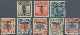 China - Provinzausgaben - Sinkiang (1915/45): 1924/36, Ovpt. On 2nd Peking Printing, 4 C., 6 C., 15 - Xinjiang 1915-49