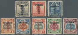 China - Provinzausgaben - Sinkiang (1915/45): 1924, 2nd Peking Printing 4 C. Grey, 6 C., 15 C., $1-$ - Sinkiang 1915-49