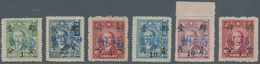 China - Ausgaben Der Provinzen (1949): Fukien, 1949, Large Handstamp "Foochow" In Blue: 1 C./$500, 2 - Other & Unclassified