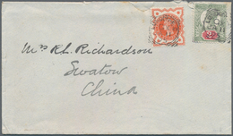 China - Incoming Mail: 1895, UK, QV 2 1/2d Frank Tied "LONDON EC JA 11 95" To Cover To Swatow, On Re - Autres & Non Classés