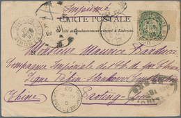 China - Incoming Mail: French Levant, 1903. Picture Post Card Of 'Fontaine De Eaux, Constantinople' - Other & Unclassified