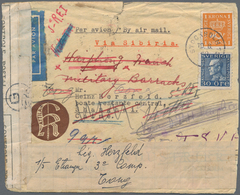 China - Incoming Mail: 1940, Sweden 1.30 Frank Tied "STOCKHOLM 10.6.40" To Air Mail Cover Via Siberi - Sonstige & Ohne Zuordnung
