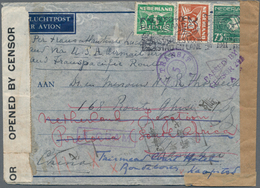 China - Incoming Mail: 1941. Air Mail Envelope Addressed To Shanghai, China Bearing Holland Yvert 13 - Sonstige & Ohne Zuordnung