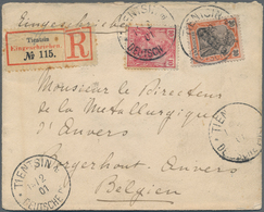 China - Fremde Postanstalten / Foreign Offices: German P.O. 1901, Petschili 30pfg. Orange/black With - Other & Unclassified