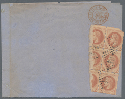 China - Fremde Postanstalten / Foreign Offices: French Offices, 1867. News-Band Wrapper Written From - Other & Unclassified
