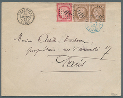 China - Fremde Postanstalten / Foreign Offices: French Offices, 1877. Envelope Addressed To France B - Altri & Non Classificati