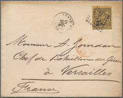 China - Fremde Postanstalten / Foreign Offices: 1879, French Offices. Envelope With Letter Written F - Andere & Zonder Classificatie