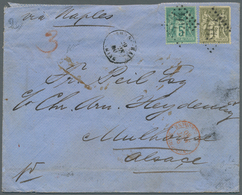 China - Fremde Postanstalten / Foreign Offices: French Offices, 1880. Envelope Addressed To Alsace, - Autres & Non Classés