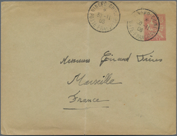 China - Fremde Postanstalten / Foreign Offices: 1909, French Offices. Postal Stationery Envelope 'Ty - Autres & Non Classés