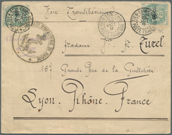 China - Fremde Postanstalten / Foreign Offices: French Offices, 1911. Envelope Addressed To France B - Sonstige & Ohne Zuordnung