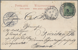 China - Fremde Postanstalten / Foreign Offices: German Offices, 1901. Picture Post Card Of 'Streets - Autres & Non Classés