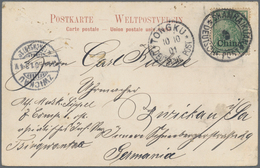 China - Fremde Postanstalten / Foreign Offices: German Offices, 1901. Picture Post Card Of 'Streets - Sonstige & Ohne Zuordnung